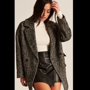 NBW Abercrombie Short Textured Dad Coat